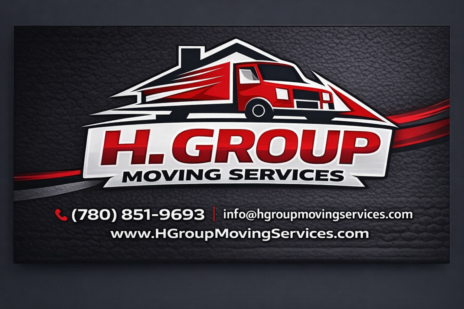 H. Group Moving Services truck